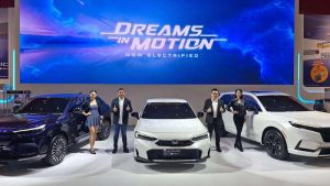 Honda Usung Mobil Ramah Lingkungan di IIMS Surabaya